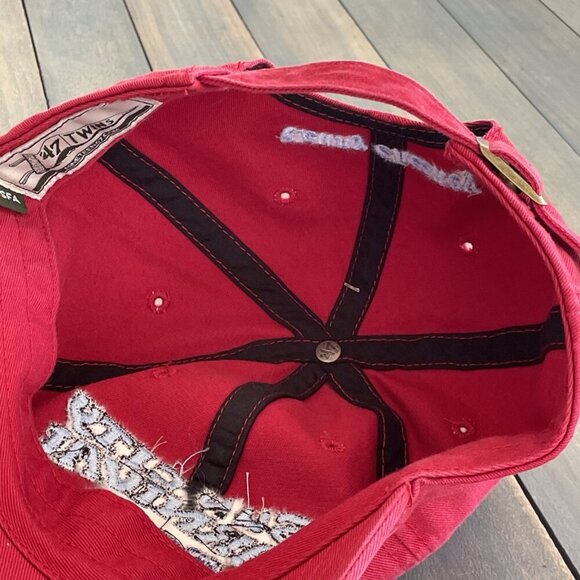 Vintage 2009 Kenny Chesney Sun City Carnival Strapback Red Cap Hat NWT (H6) - Picture 9 of 9